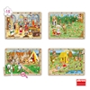 Image sur Set de 4 puzzles d’observation contes classiques